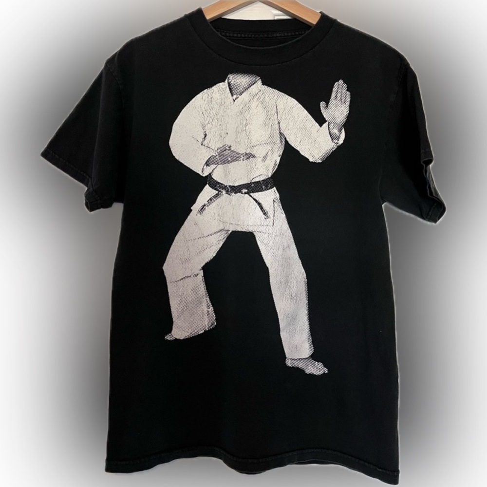 Funny Men’s Graphic Martial Arts T-Shirt - Size Medium